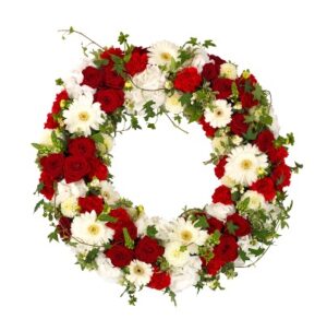 KROL35 blandede blomster - 35 cm