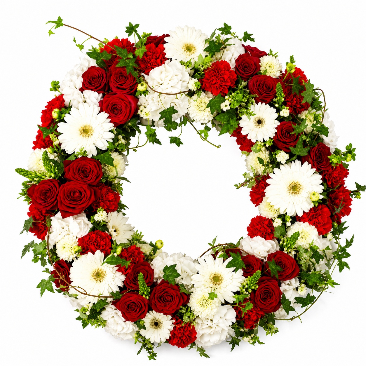 KROL35 blandede blomster - 35 cm